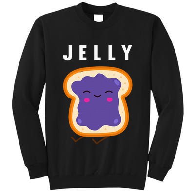 Peanut Butter And Jelly Best Friend Matching Tall Sweatshirt