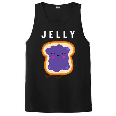 Peanut Butter And Jelly Best Friend Matching PosiCharge Competitor Tank