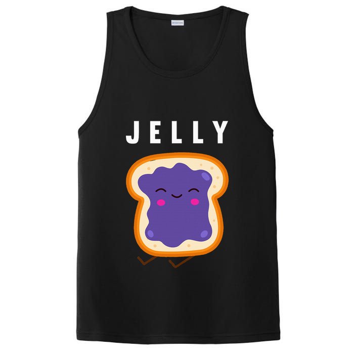 Peanut Butter And Jelly Best Friend Matching PosiCharge Competitor Tank