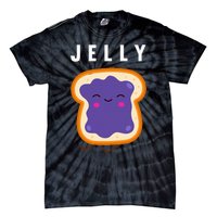 Peanut Butter And Jelly Best Friend Matching Tie-Dye T-Shirt