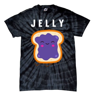 Peanut Butter And Jelly Best Friend Matching Tie-Dye T-Shirt