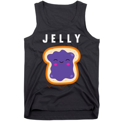 Peanut Butter And Jelly Best Friend Matching Tank Top