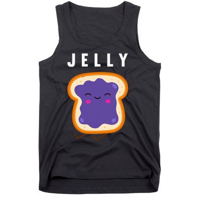 Peanut Butter And Jelly Best Friend Matching Tank Top