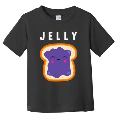 Peanut Butter And Jelly Best Friend Matching Toddler T-Shirt