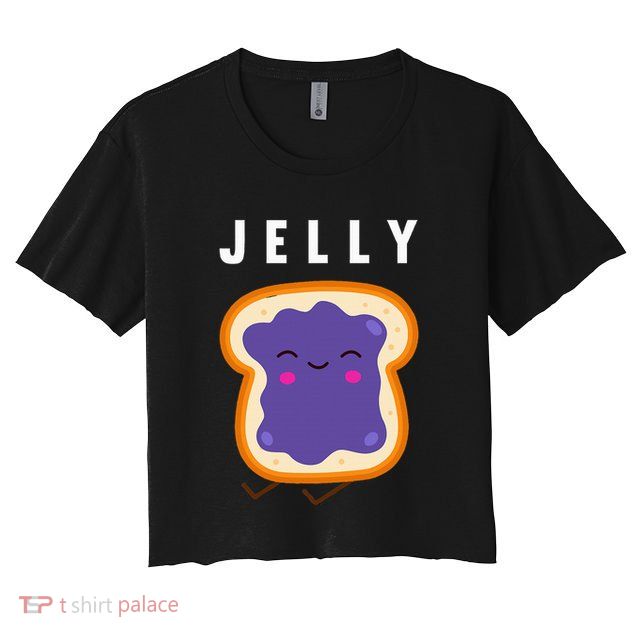 Peanut Butter And Jelly Best Friend Matching Crop Top
