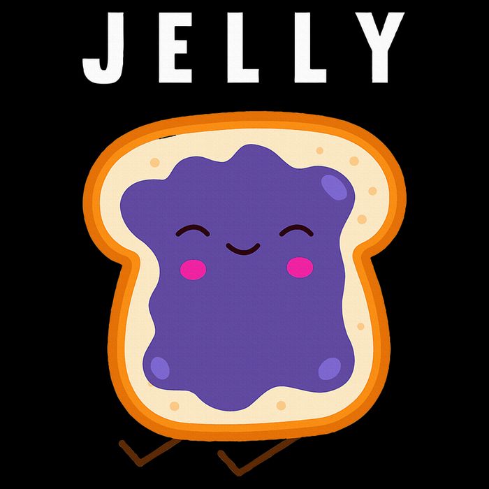 Peanut Butter And Jelly Best Friend Matching Wool Snapback Cap
