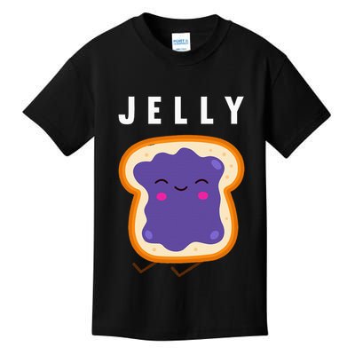 Peanut Butter And Jelly Best Friend Matching Kids T-Shirt