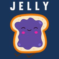 Peanut Butter And Jelly Best Friend Matching Infant Baby Jersey Bodysuit