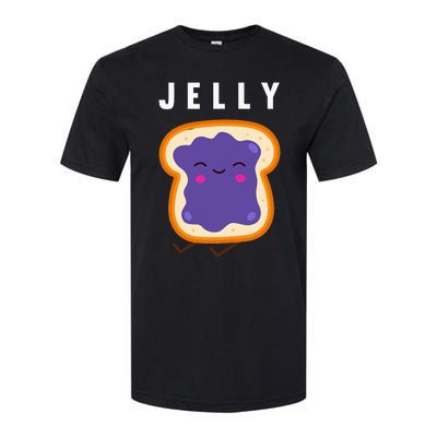 Peanut Butter And Jelly Best Friend Matching Softstyle CVC T-Shirt