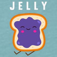 Peanut Butter And Jelly Best Friend Matching Sueded Cloud Jersey T-Shirt