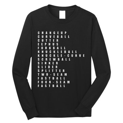 Pitcher Baseball Apparel Baseball Long Sleeve Shirt