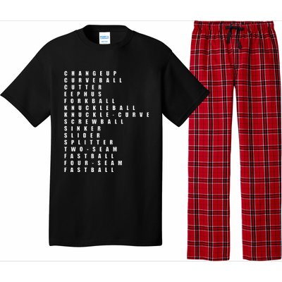 Pitcher Baseball Apparel Baseball Pajama Set