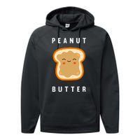 Peanut Butter And Jelly Best Friend Matching Performance Fleece Hoodie