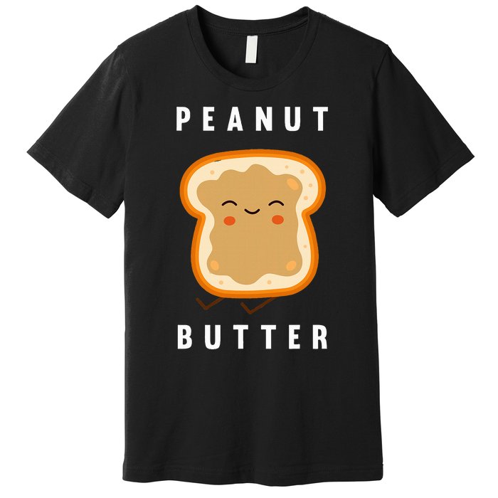 Peanut Butter And Jelly Best Friend Matching Premium T-Shirt