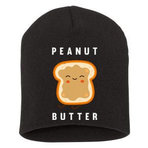 Peanut Butter And Jelly Best Friend Matching Short Acrylic Beanie