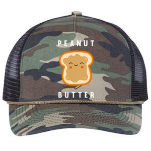 Peanut Butter And Jelly Best Friend Matching Retro Rope Trucker Hat Cap