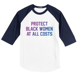 Protect Black At All Costs Gift Best Resist Baseball Sleeve Shirt