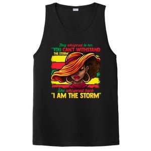 Proud Black African American Ladies Black History Month Great Gift PosiCharge Competitor Tank