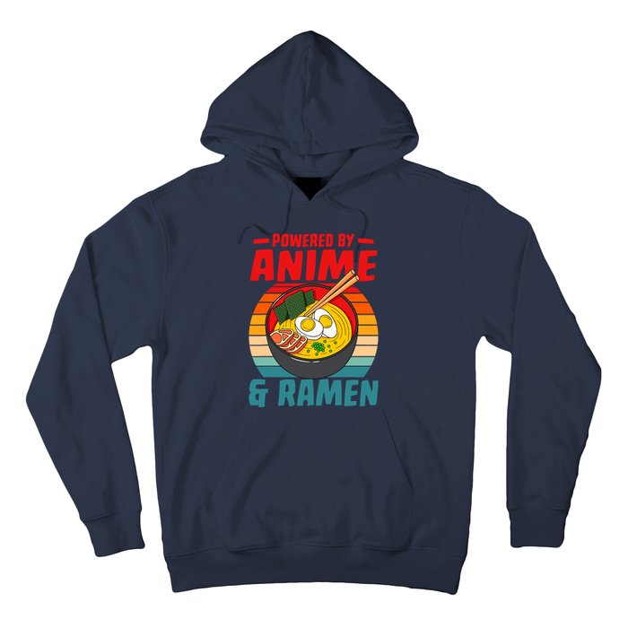 Powered By Anime & Ra Love Noodles Hoodie