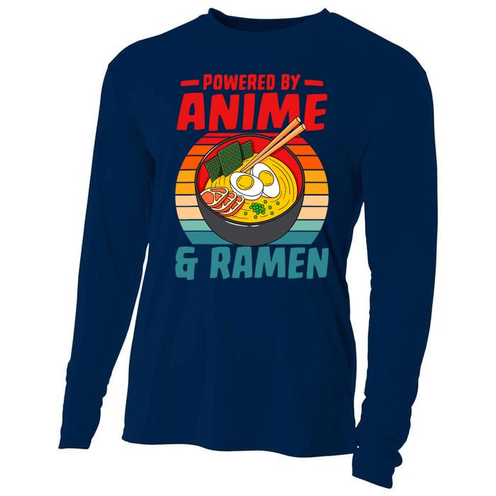 Powered By Anime & Ra Love Noodles Cooling Performance Long Sleeve Crew