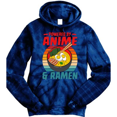 Powered By Anime & Ra Love Noodles Tie Dye Hoodie