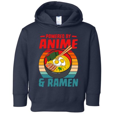 Powered By Anime & Ra Love Noodles Toddler Hoodie