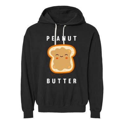 Peanut Butter And Jelly Best Friend Matching Garment-Dyed Fleece Hoodie