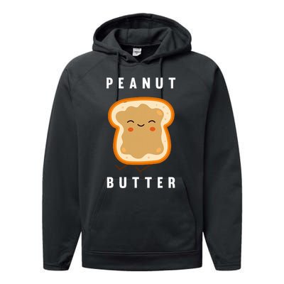 Peanut Butter And Jelly Best Friend Matching Performance Fleece Hoodie