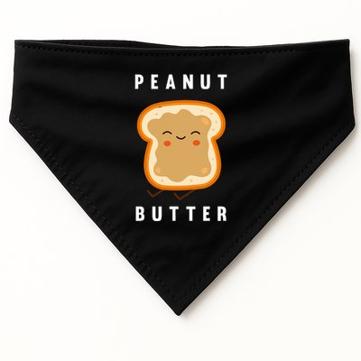 Peanut Butter And Jelly Best Friend Matching USA-Made Doggie Bandana