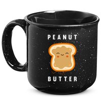 Peanut Butter And Jelly Best Friend Matching 15oz Campfire Ceramic Mug