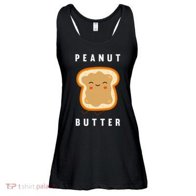 Peanut Butter And Jelly Best Friend Matching Ladies Essential Flowy Tank