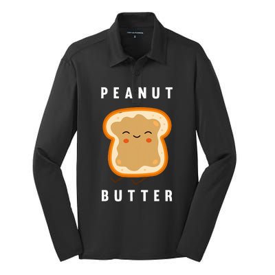 Peanut Butter And Jelly Best Friend Matching Silk Touch Performance Long Sleeve Polo