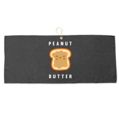 Peanut Butter And Jelly Best Friend Matching Large Microfiber Waffle Golf Towel