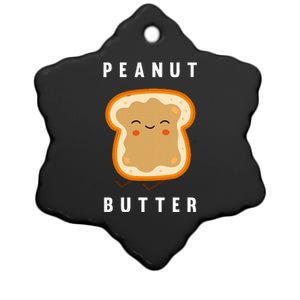 Peanut Butter And Jelly Best Friend Matching Ceramic Star Ornament