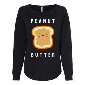 Peanut Butter And Jelly Best Friend Matching Womens California Wash Sweatshirt