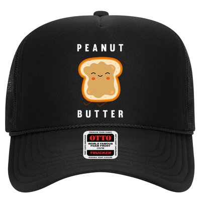 Peanut Butter And Jelly Best Friend Matching Trucker Hat