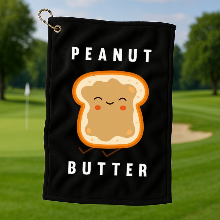 Peanut Butter And Jelly Best Friend Matching Golf Towel