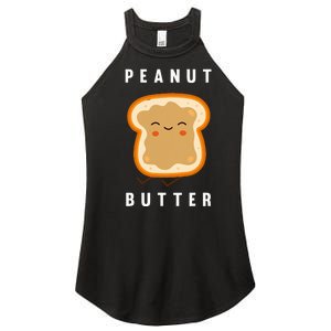 Peanut Butter And Jelly Best Friend Matching Women's Perfect Tri Rocker Tank