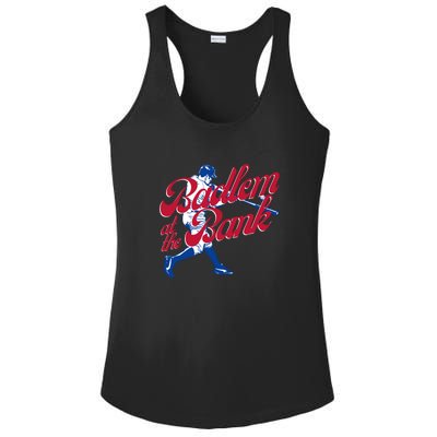 Philly Bedlam At The Bank Philadelphia Phillies Baseball Ladies PosiCharge Competitor Racerback Tank