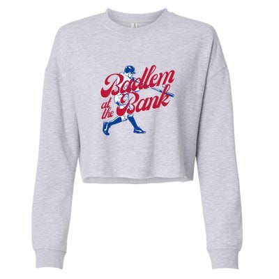 Philly Bedlam At The Bank Philadelphia Phillies Baseball Cropped Pullover Crew