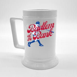 Philly Bedlam At The Bank Philadelphia Phillies Baseball Beer Stein