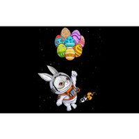 Papillon Bunny Astronaut In Space Planets Easter Eggs Bumper Sticker