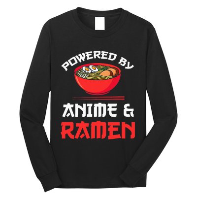 Powered by Anime & Ra Merchandise Long Sleeve Shirt