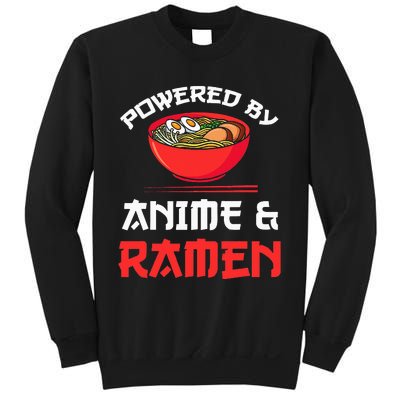 Powered by Anime & Ra Merchandise Sweatshirt