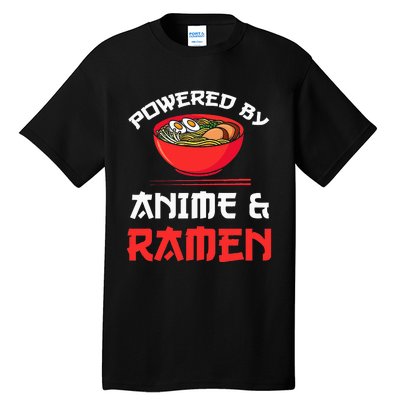 Powered by Anime & Ra Merchandise Tall T-Shirt