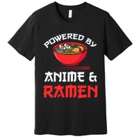 Powered by Anime & Ra Merchandise Premium T-Shirt