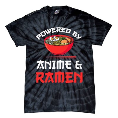 Powered by Anime & Ra Merchandise Tie-Dye T-Shirt