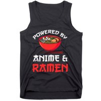 Powered by Anime & Ra Merchandise Tank Top