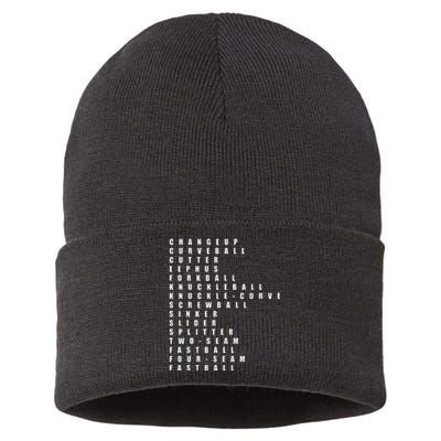 Pitcher Baseball Apparel Baseball Sustainable Knit Beanie