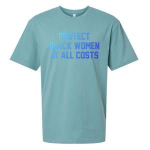 Protect Black At All Costs Gift Best Resist Sueded Cloud Jersey T-Shirt